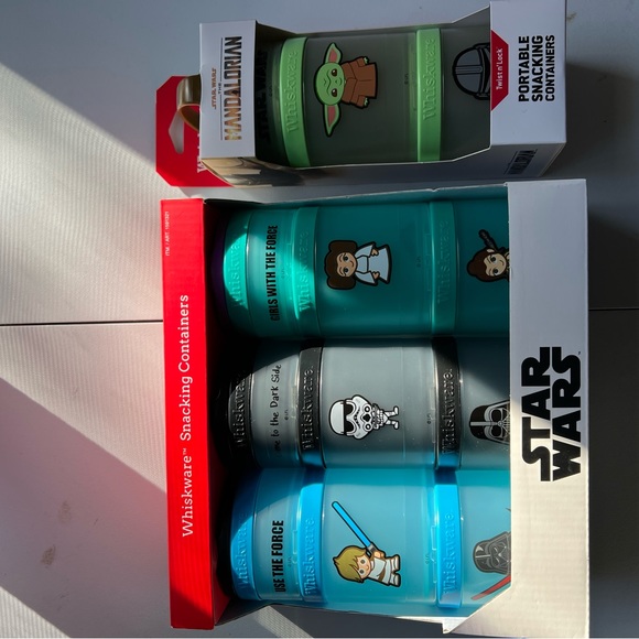 Star Wars baby yoda mandalorian snacking containers - Picture 3 of 4